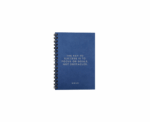 Any Simple Quote Vegan Leather Foil Lined Notebook - Image 