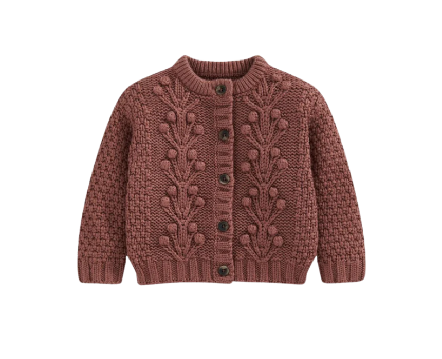 124 Bobble Knit Cardigan - Image 1