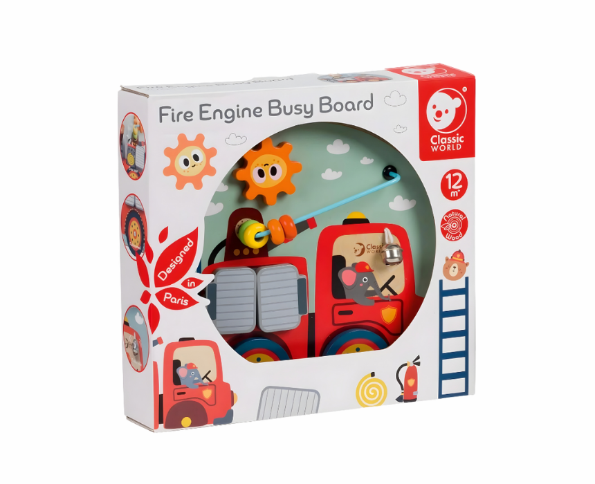 125 Fire Engine Busy Board - Image 1