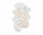 Bunny Floral Short Sleeved Bodysuits - Image 