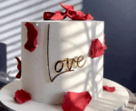 Love Cake Decoration  - Image 