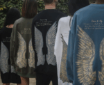 Fallen Angel Sweatshirt in Black - Image 