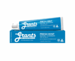 Grants Fresh Mint Natural Toothpaste (Fluoride Free) - Image 