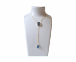 Zirconia Gold Plated Necklace - Image 