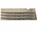 Roman Colosseum Panoramic Jigsaw Puzzle 1000pcs 98*34 - Image 