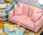 Sunny Living Room DIY Miniature House - Image 