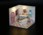 Cosy Bathroom DIY Miniature House - Image 