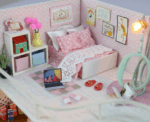 Anna's Pink Melody DIY Miniature House - Image 