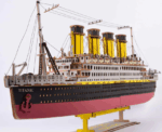 Titanic 3D Wooden Puzzle Large 88cm - Image 