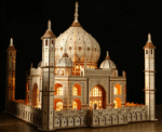 Taj Mahal 3D Wooden Puzzle With LED - Image 