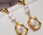 Fresh-Water Pearls Earrings - Image 