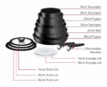 Tefal Ingenio Unlimited 13-Piece Cookware Set - Image 