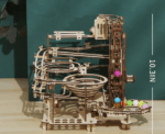Time and Space Tunnel Marble Run 3D Mechanical Wooden Puzzle - Image 