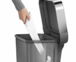 SimpleHuman CW1386CB Rectangular Pedal Bin Plastic Grey 45L - Image 