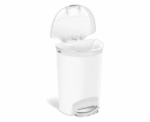 SimpleHuman 50L Kitchen Step Soft-Close Lid Trash Can - Image 