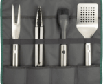 Joseph Joseph GrillOut 4-Piece Stainless Steel BBQ Utensil Set - Image 
