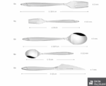 Karaca Elegance Holey Platinum 84-Piece Cutlery - Image 