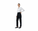Classy Black Pant With Side Button To Close - Image 