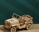Off-Road Jeep 3D Wooden Puzzle Large - Image 