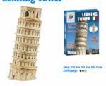 3D Puzzle - Leaning Tower - Image 