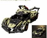 Olive Bricks Racing Car - Image 