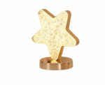 Star Shaped Acrylic Led Crystal Table Lamp - Image 