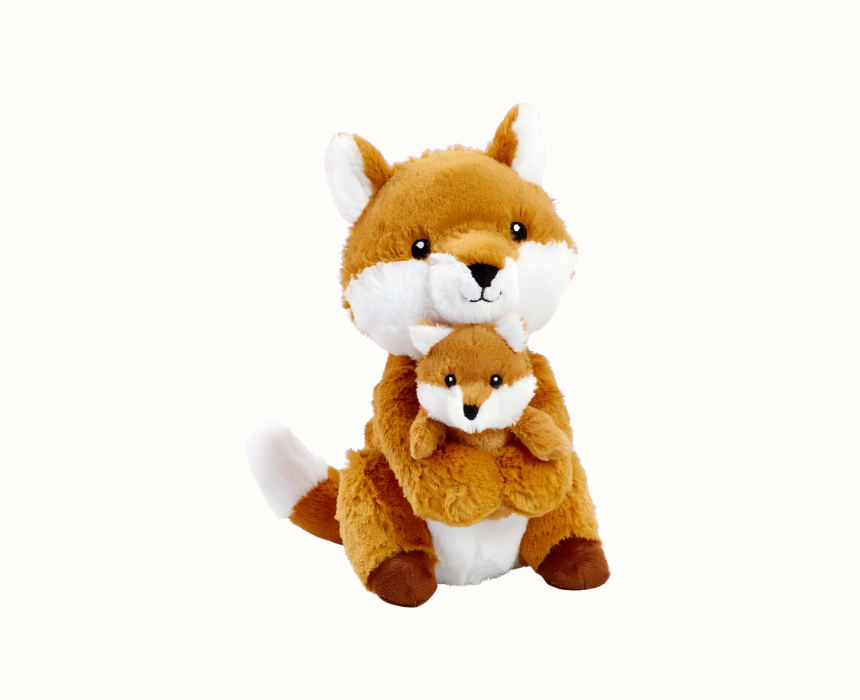 218 Mum and Baby Fox Comforter - Image 1