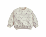 Trellis Print Sweatshirt - Image 