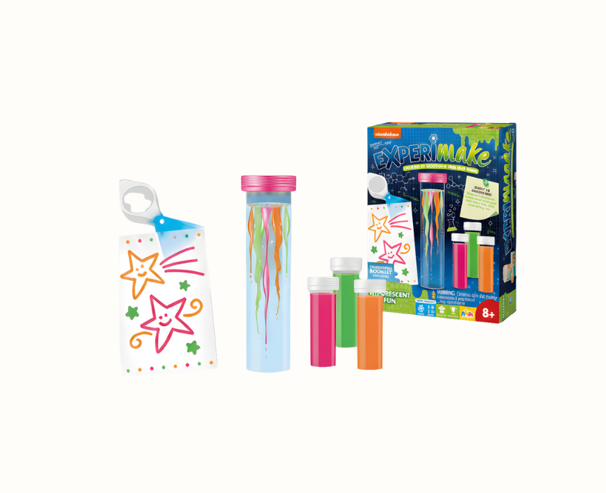 243 Nickelodeon Experimake Florescent Fun Science Kit - Image 1