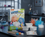 Nickelodeon Experimake Sparkling Crystal Wonders Science Kit - Image 