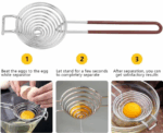 Stainless Steel Egg Sift Separator - Image 