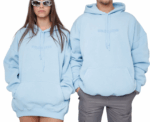 Signature Hoodie in Light Blue - Image 