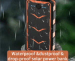 Portable Energy Waterproof Solar Power Bank - Image 
