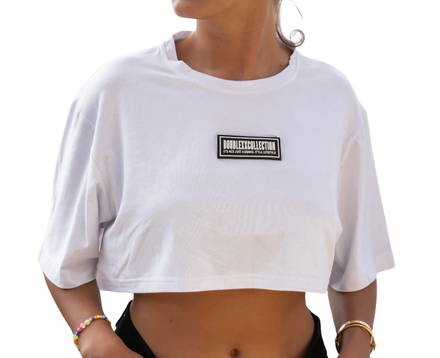 28 XX Premium Loose Crops in White - Image 1
