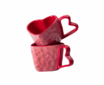 Red Heart Shaped Mug - Image 