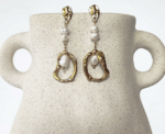 Fresh-Water Pearls Earrings - Image 