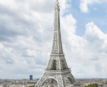 Eiffel Tower 3D Metal Puzzles - Image 