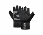 Gym Gloves with Wrist Wraps - Image 