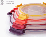 Joseph Joseph Nest Lock 4-Piece Round Food Container Set - Image 