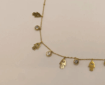 Hamsa Hand Charm Necklace - Image 