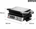Braun MultiGrill 7 Contact Grill CG7040 - Image 