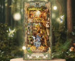 Green Fairyland DIY Miniature Book Nook - Image 
