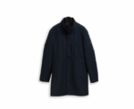 Tom Tailor 2-in-1 Woollen Navy Coat with Detachable Inner Jacket - Image 