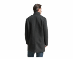 Tom Tailor 2-in-1 Woollen Coat with Detachable Inner Grey Coat - Image 