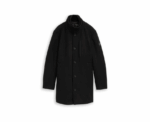 Tom Tailor 2-in-1 Woollen Coat with Detachable Inner Black Coat - Image 