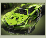Green Bricks Racing Car - Image 
