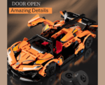 Orange Bricks Racing Car - Image 