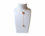 Zirconia Gold Plated Necklace - Image 