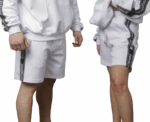 Regular Fit Shorts in White - Image 