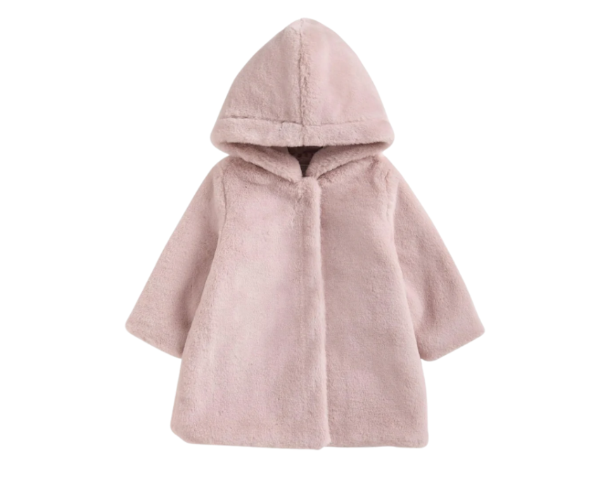 31 Faux Fur Jacket in Pink - Image 1